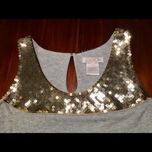 NWOT Fun Sequined LaROK Dress L